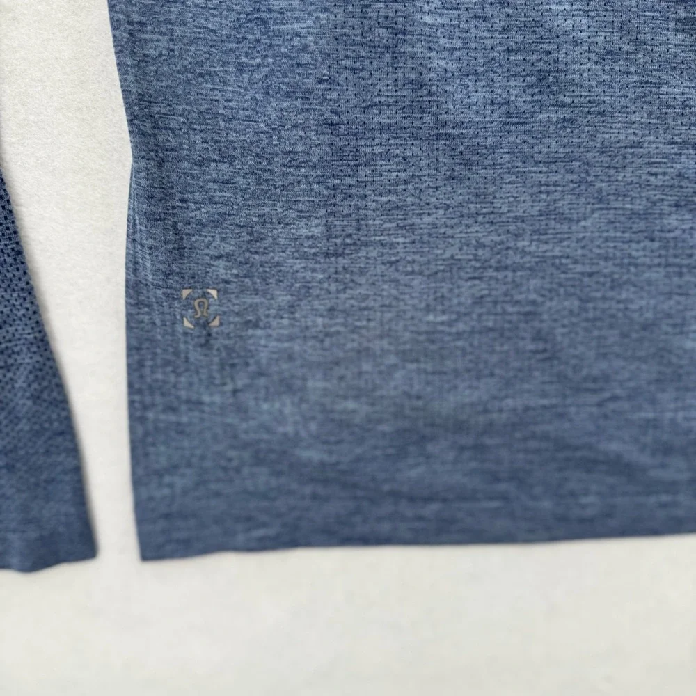 Lululemon Metal‎ Vent Tech Long Sleeve 2.0 Midnight Shadow / Tempest Blue Medium